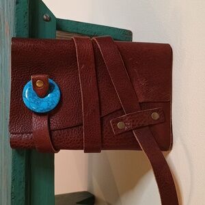 Portland Leather Goods Leather Wrap Journal Case Refillable 4x6